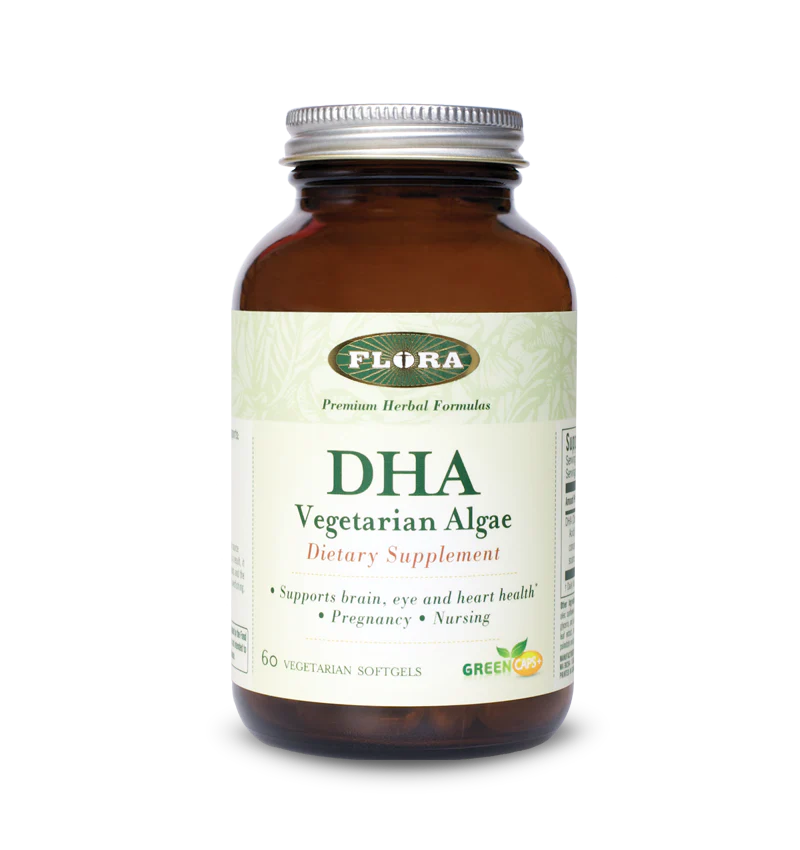 FLORA DHA VEGETARIAN ALGAE GREENCAPS