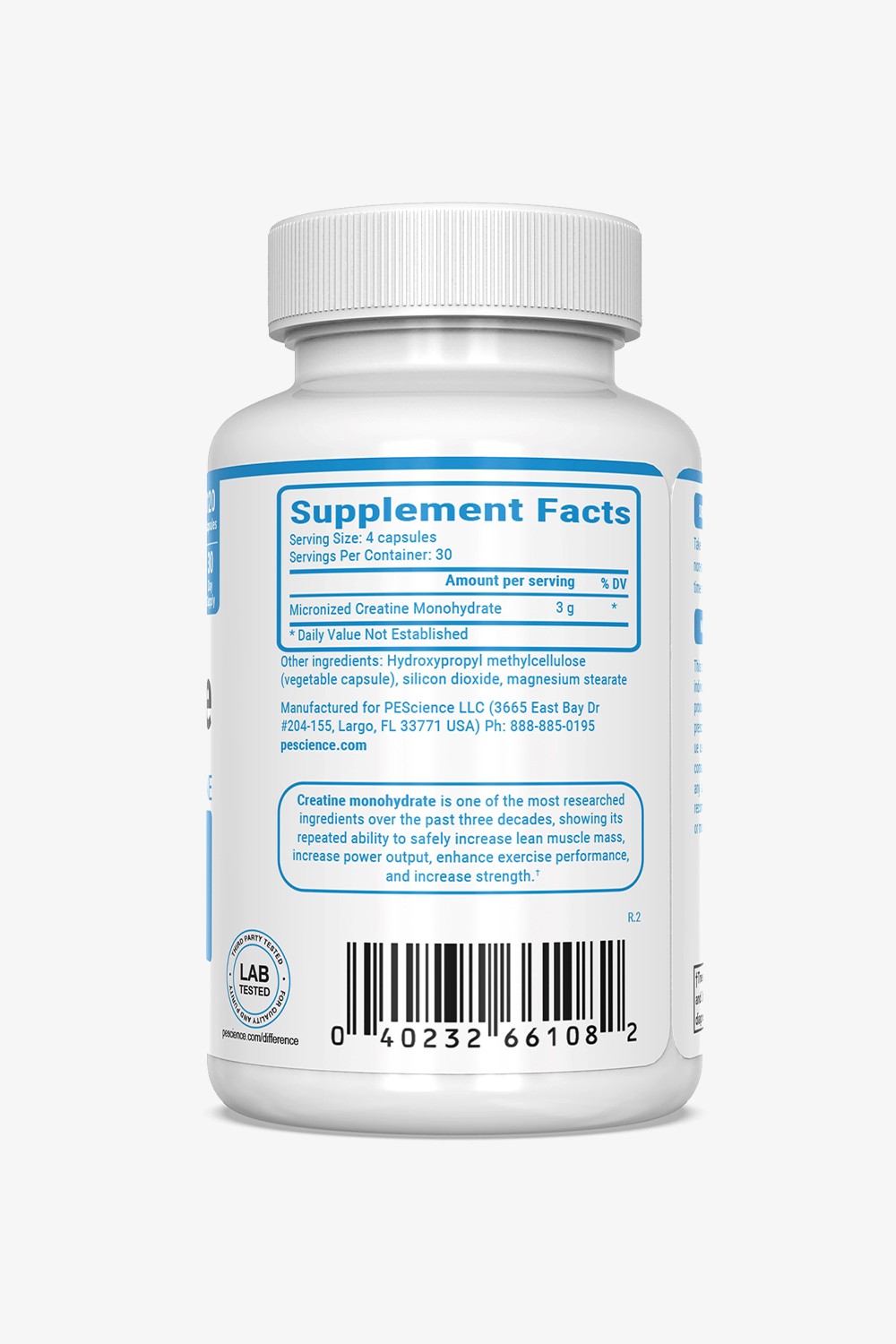 PEScience TruCreatine Capsules