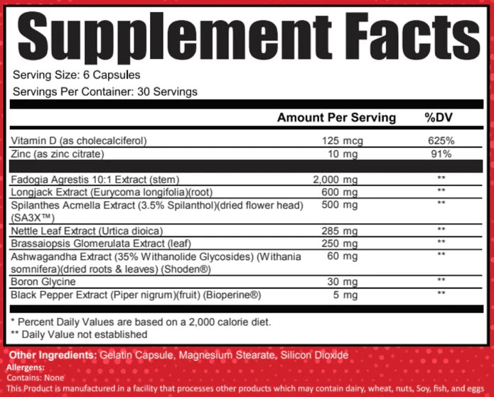 Alpha Force Tri- Testosterone Support