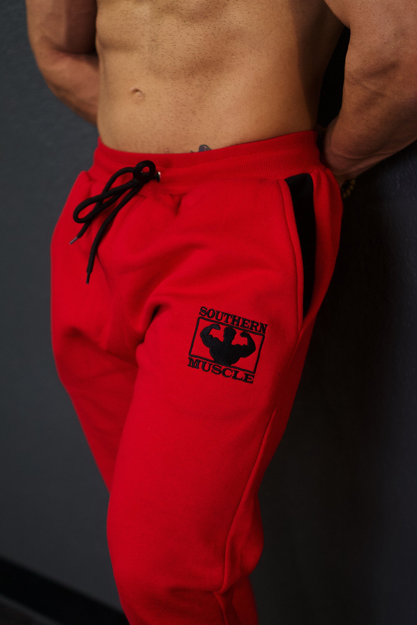 Men's Workout Sweatpants with Ankle Zipper