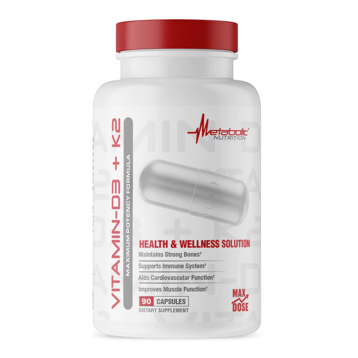 Metabolic Nutrition Vitamin D3+K2